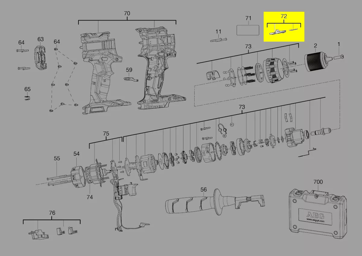 curseur vitesses réf. 4931465727 AEG